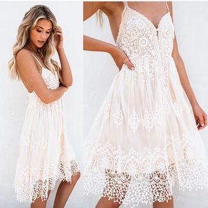 Vici once upon a dream crochet dress.